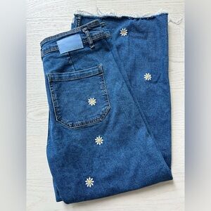 Desigual Daisy Embroidered Jeans